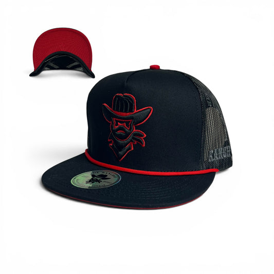 De Rancho Hat - Big Boss Black/Red