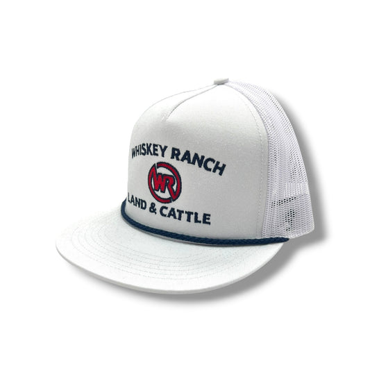 Whiskey Bent Hat - Whiskey Ranch Rope White