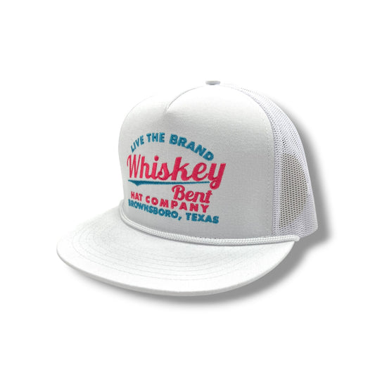 Whiskey Bent Hat - The Cali White