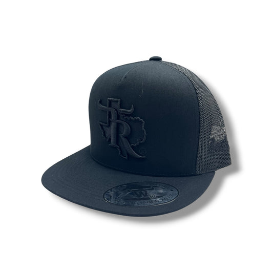 Texas Ranch Hat - Dark Knight Black/Black