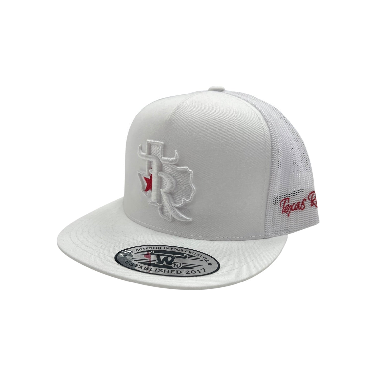 Texas Ranch Hat - Red Star White/White – Amigos Pro Shop La Plaza