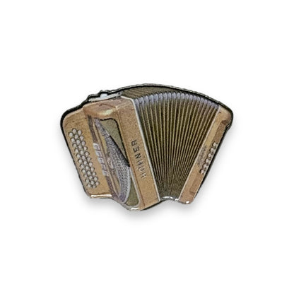 Accordion Hat Pin