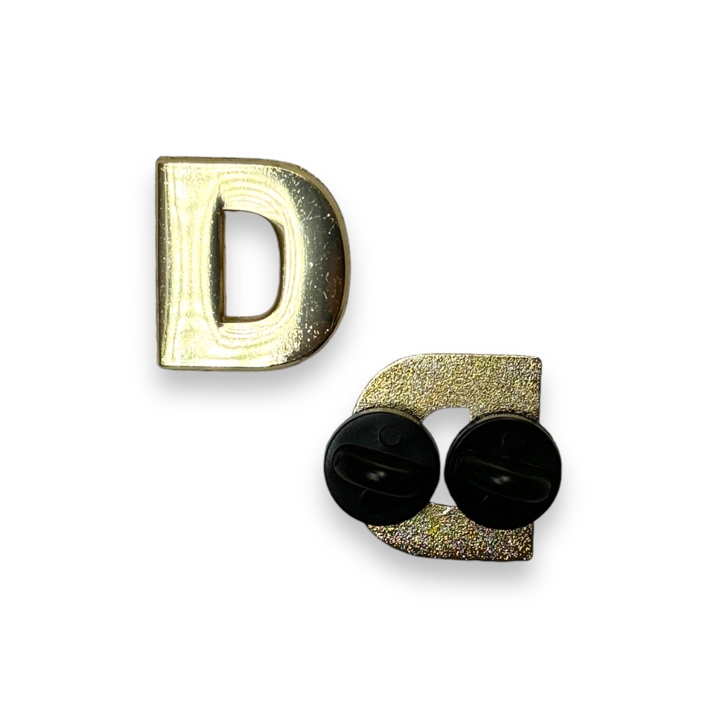 Alphabet Letter Hat Pin - Gold