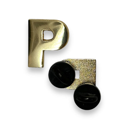 Alphabet Letter Hat Pin - Gold