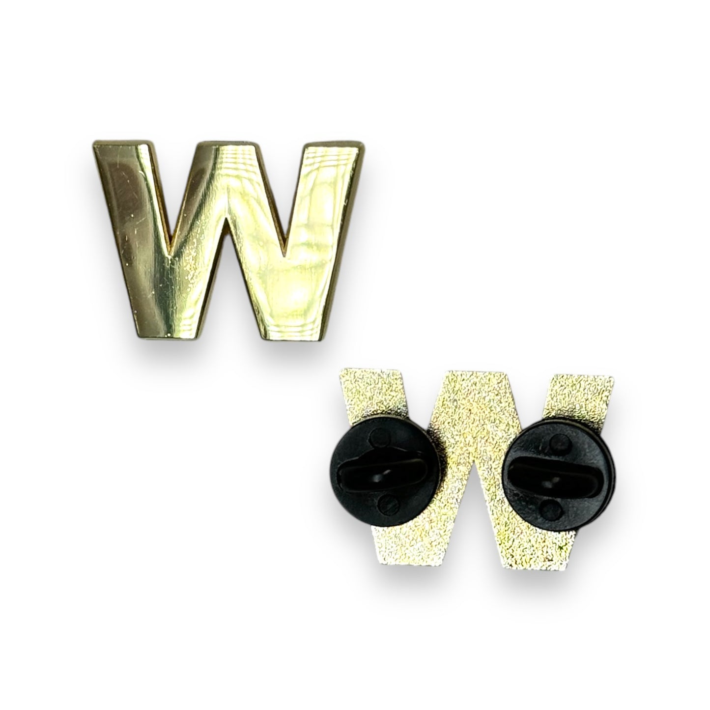 Alphabet Letter Hat Pin - Gold