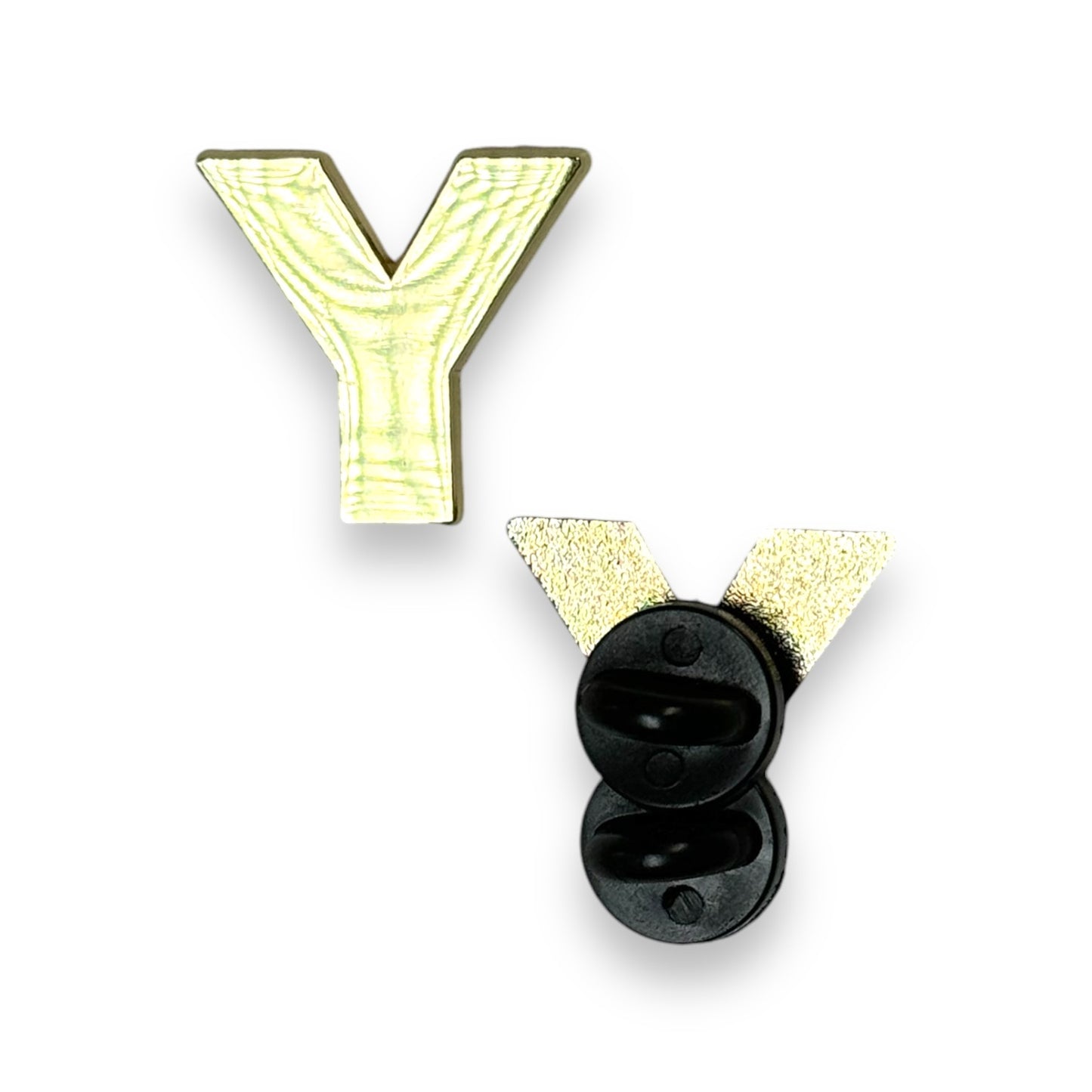 Alphabet Letter Hat Pin - Gold