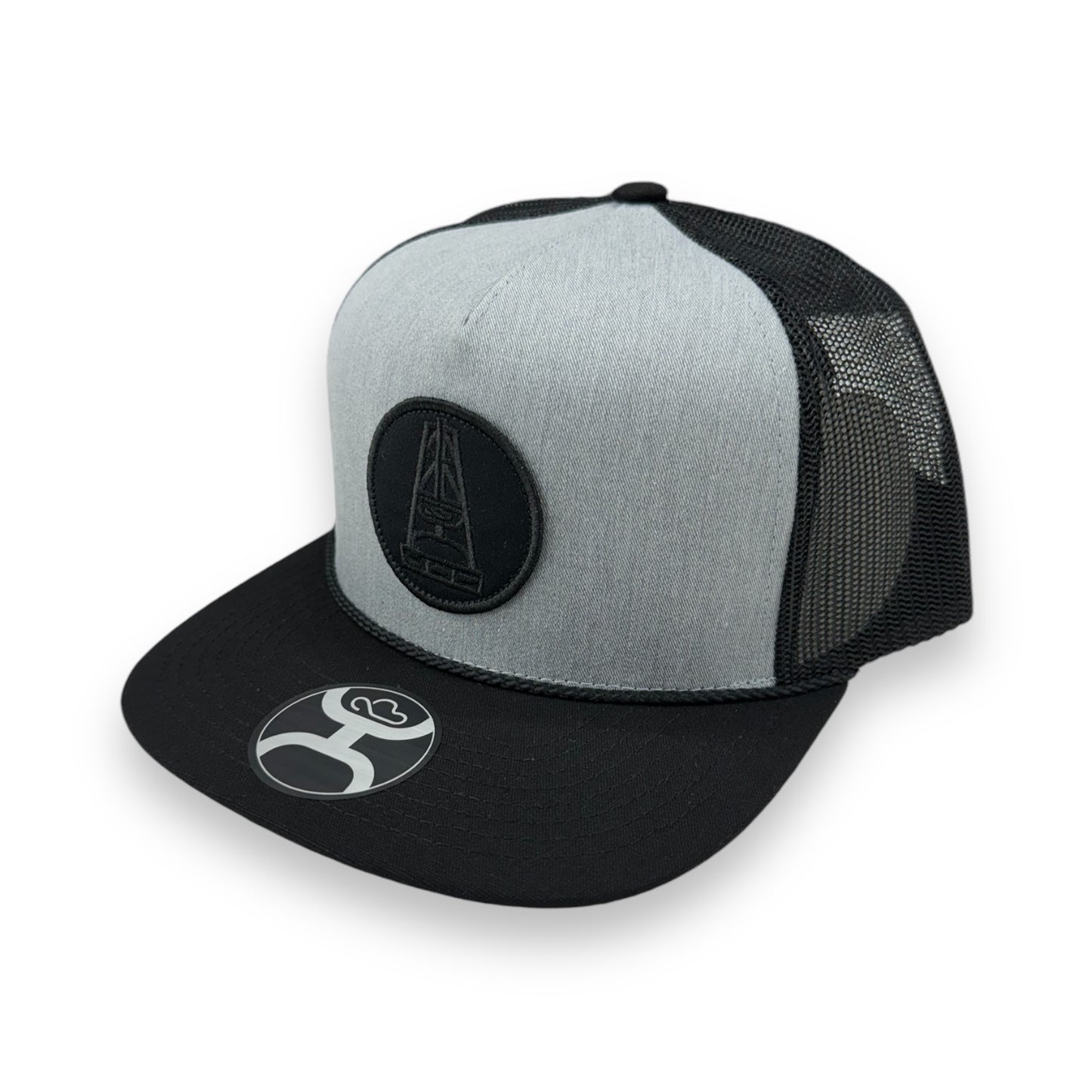 Hooey Hat - Rose Hog Grey/Black