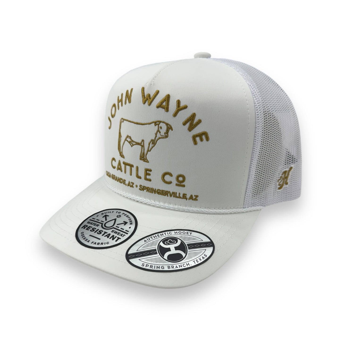 Hooey Hat - John Wayne White/Gold