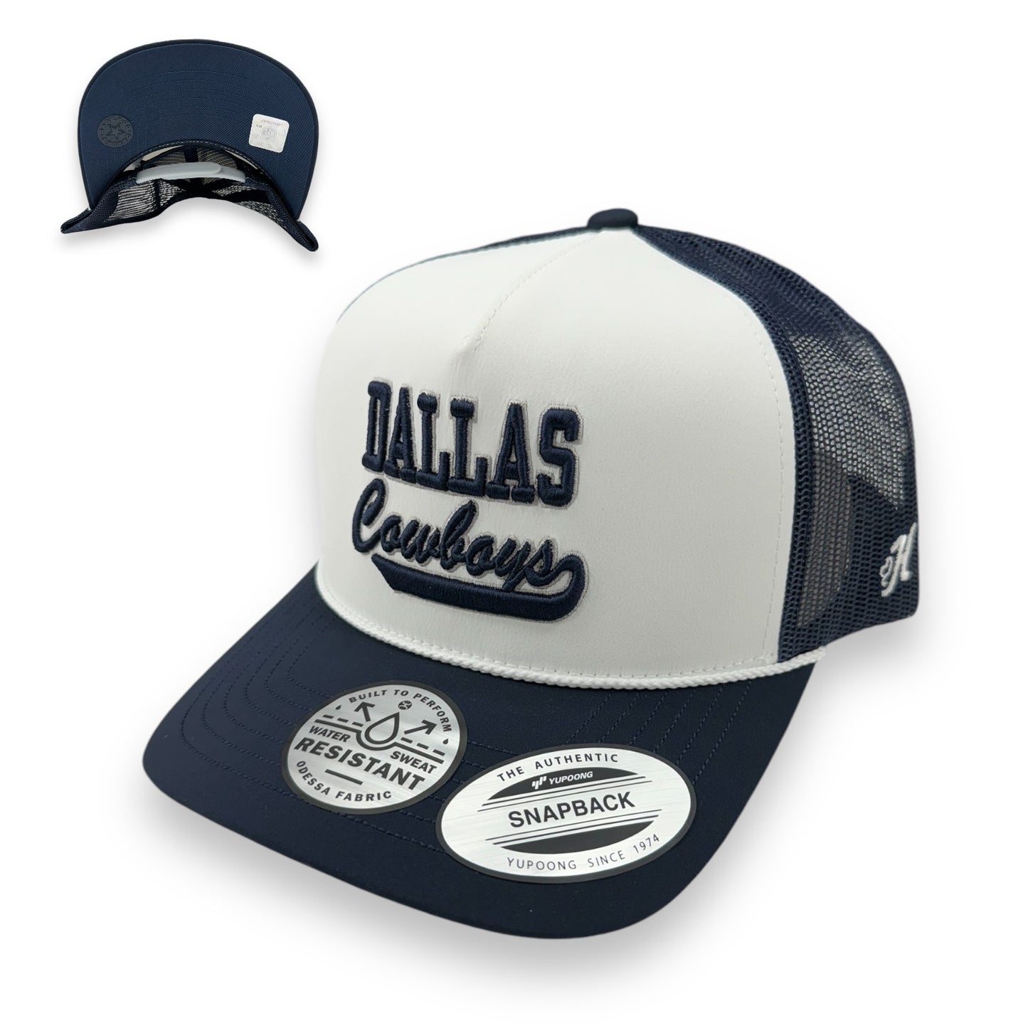 Hooey Hat - Dallas White/Navy