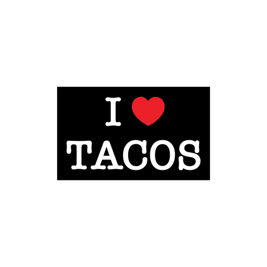 I <3 Tacos Sticker