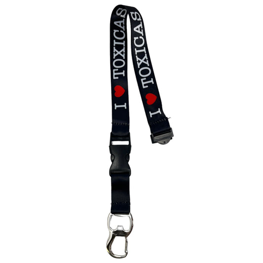 I <3 Toxicas Lanyard