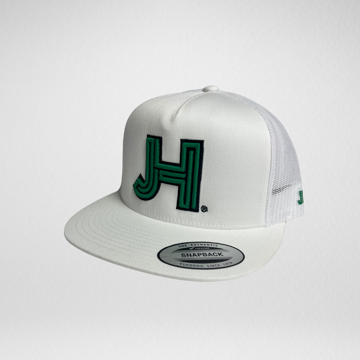 Jobes Hat - Green/Black Outline