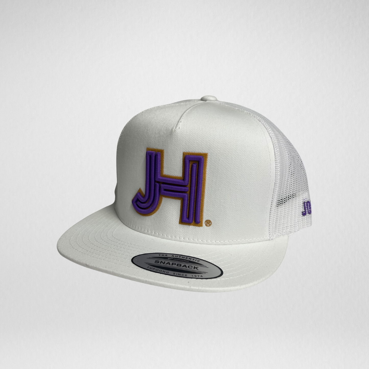 Jobes Hat - Purple/Brown Outline