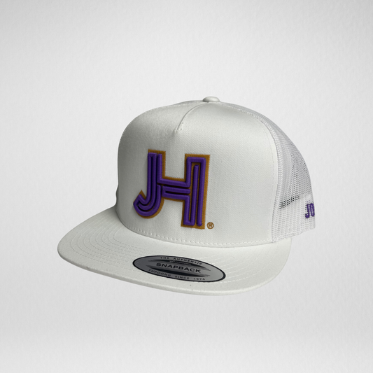 Jobes Hat - Purple/Brown Outline