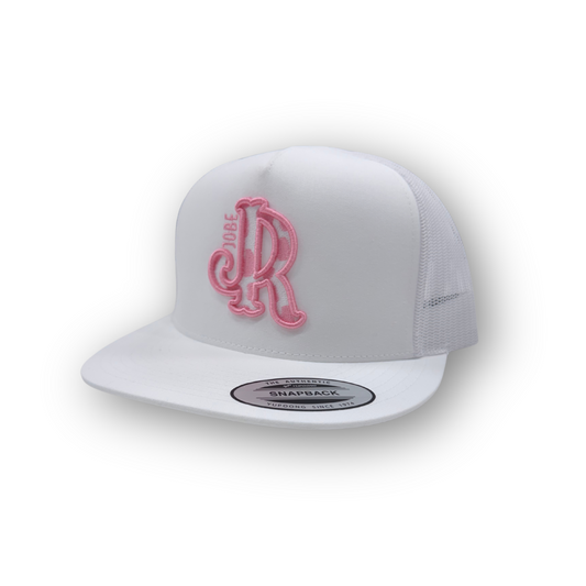 JJR Brand - White Pink Cowprint