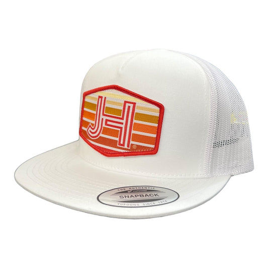 Jobes Hat - White Ombre Patch