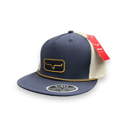 Kimes Ranch Hat - Workhard Trucker Navy