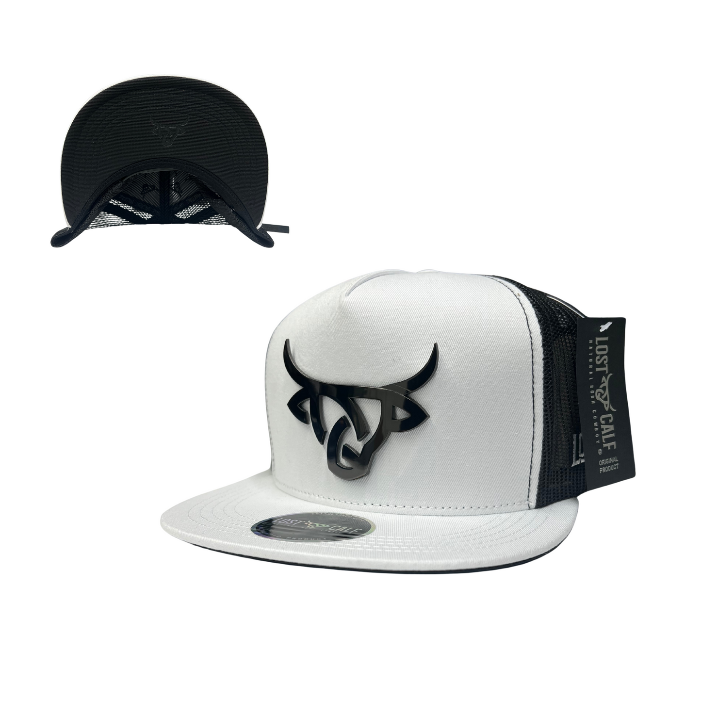 Lost Calf Hat - Iron White Black