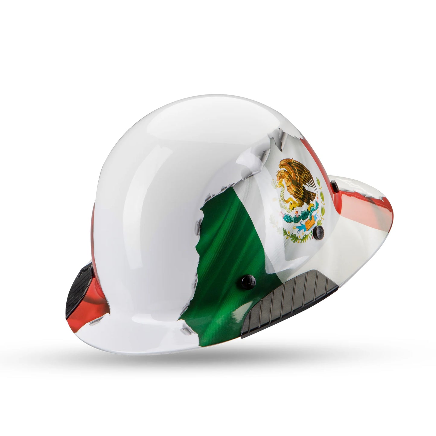 Lift Safety Dax Full Brim - Mexican Flag Fiber Reinforced Hard Hat