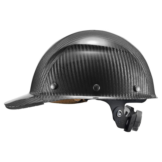 Lift Safety Dax Cap - Gloss Black Carbon Fiber Hard Hat