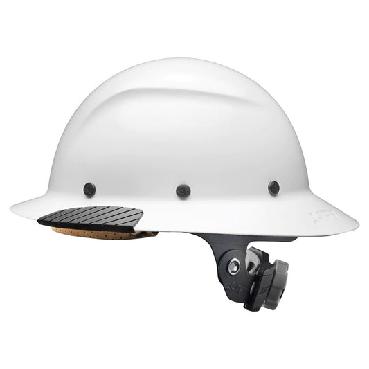 Lift Safety Dax Full Brim - White Fiber Reinforced Hard Hat