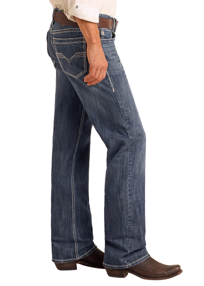 Rock&Roll Denim Relaxed Boot Cut Jean - Indigo