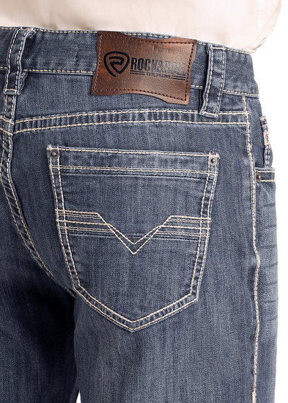 Rock&Roll Denim Relaxed Boot Cut Jean - Indigo