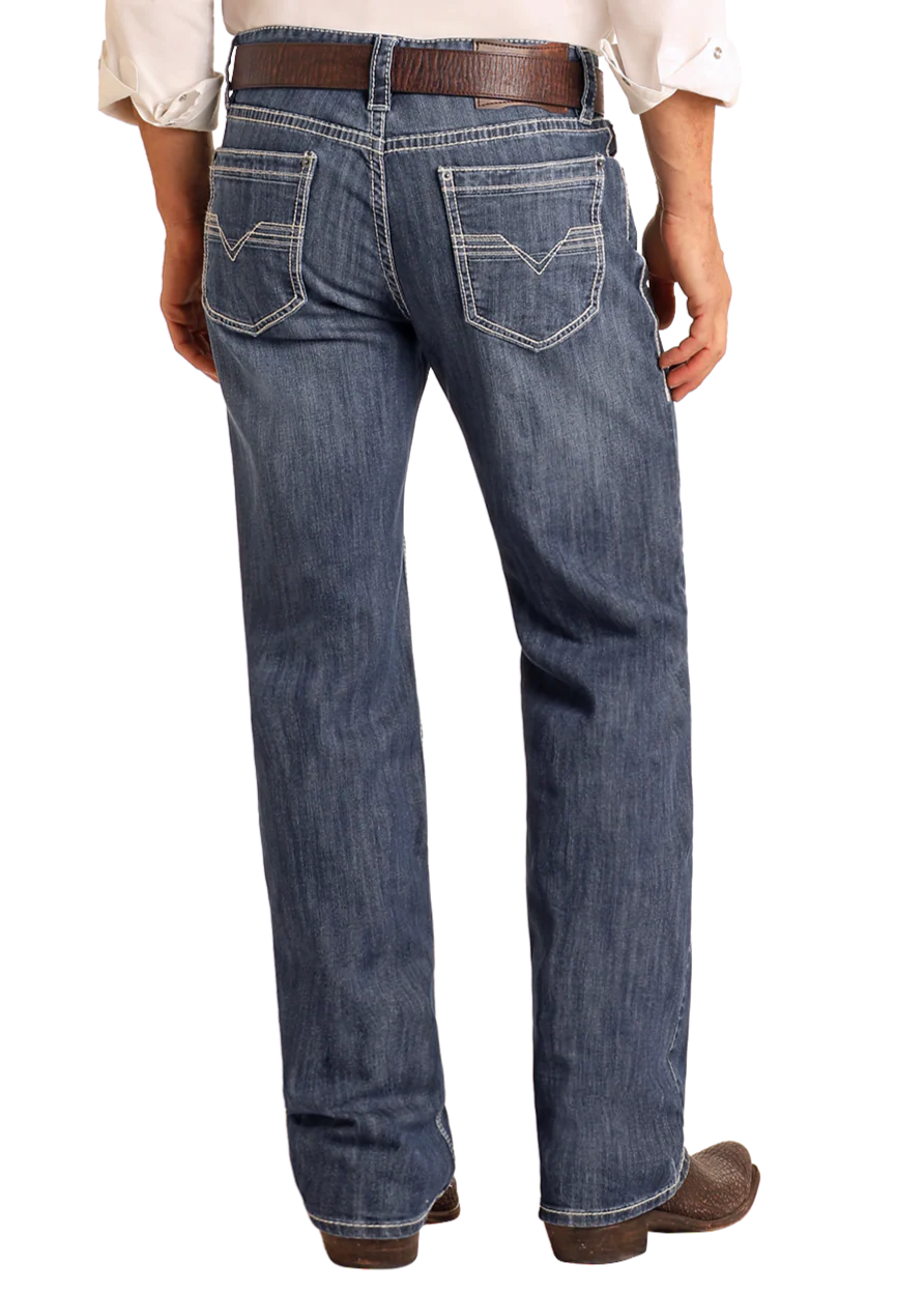 Rock&Roll Denim Relaxed Boot Cut Jean - Indigo