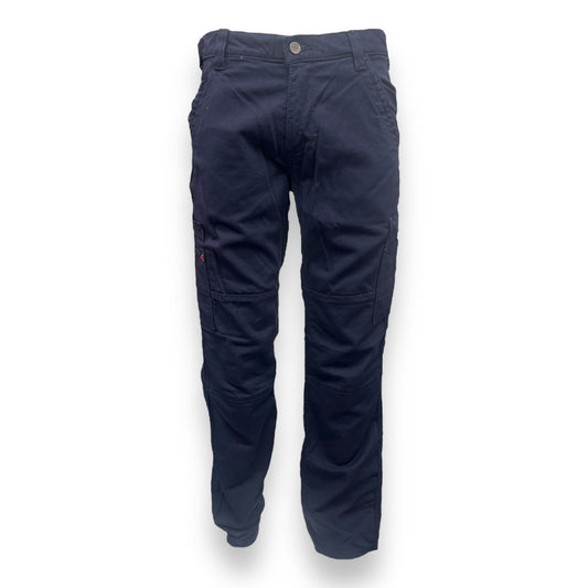 Ariat FR M5 Stretch DuraLight Canvas Stackable Straight Leg Pant - Navy