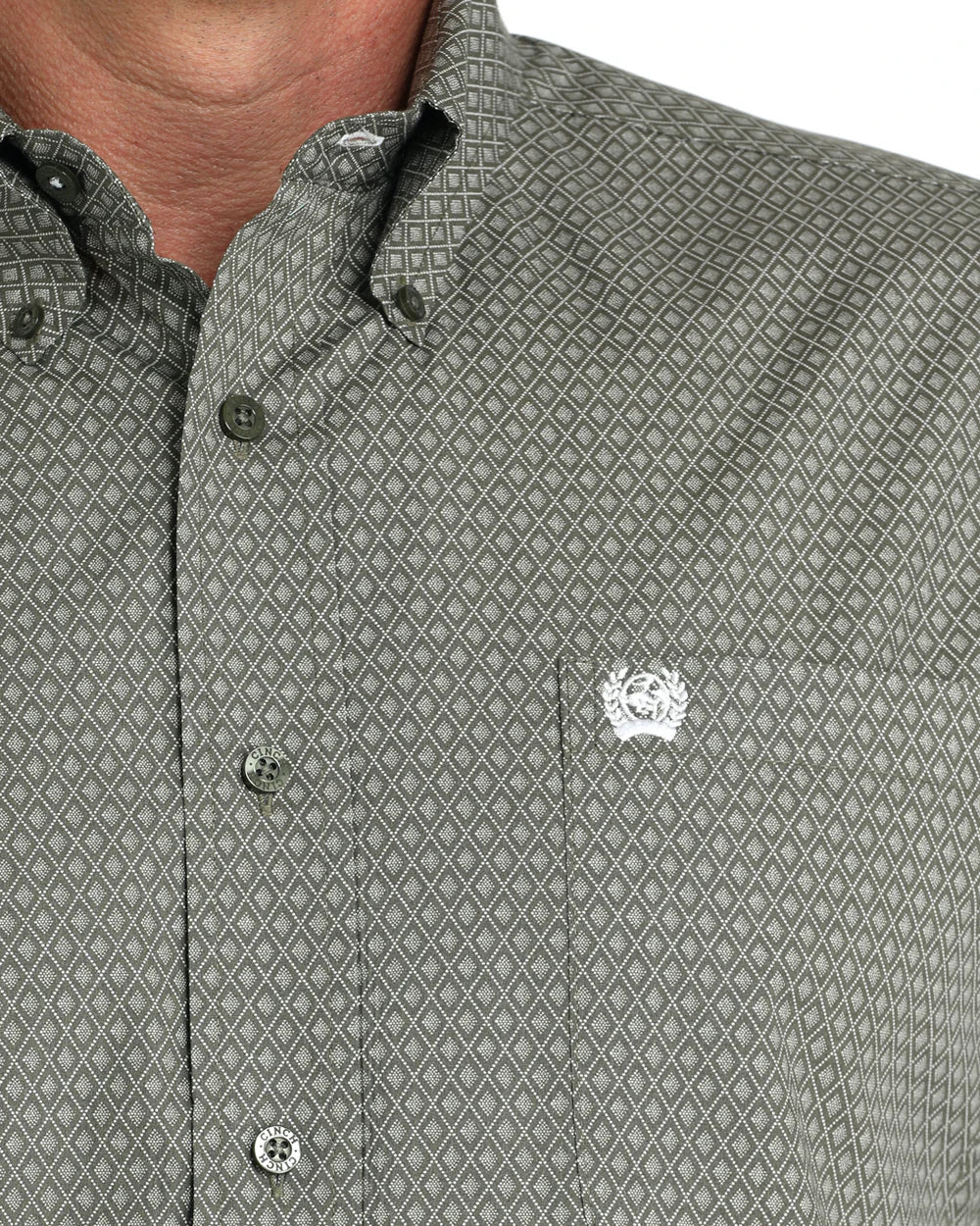 Cinch Men’s L/S Classic Print 5981- Olive