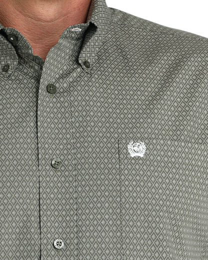 Cinch Men’s L/S Classic Print 5981- Olive