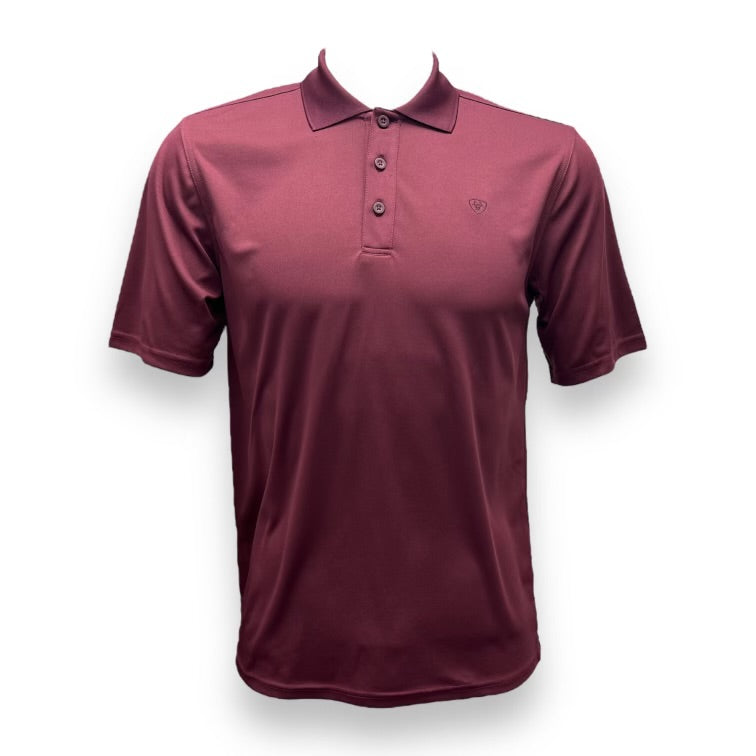 Ariat TEK Polo - Maroon