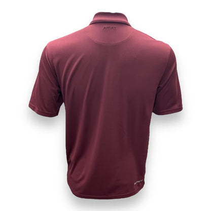 Ariat TEK Polo - Maroon