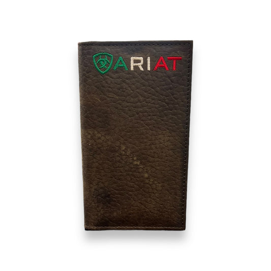 Men's Rodeo Wallet/Checkbook Cover - Mexico Lettering Logo