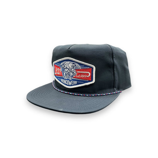 Lazy J Hat - Navy/Navy Diamond Hereford