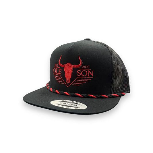 Ole Son Hat Co - Black Ranch Hand GA Edition Rope Hat