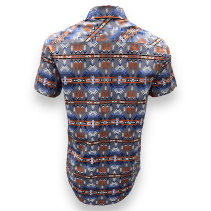 Rock&Roll Aztec Classic Shirt - Orange