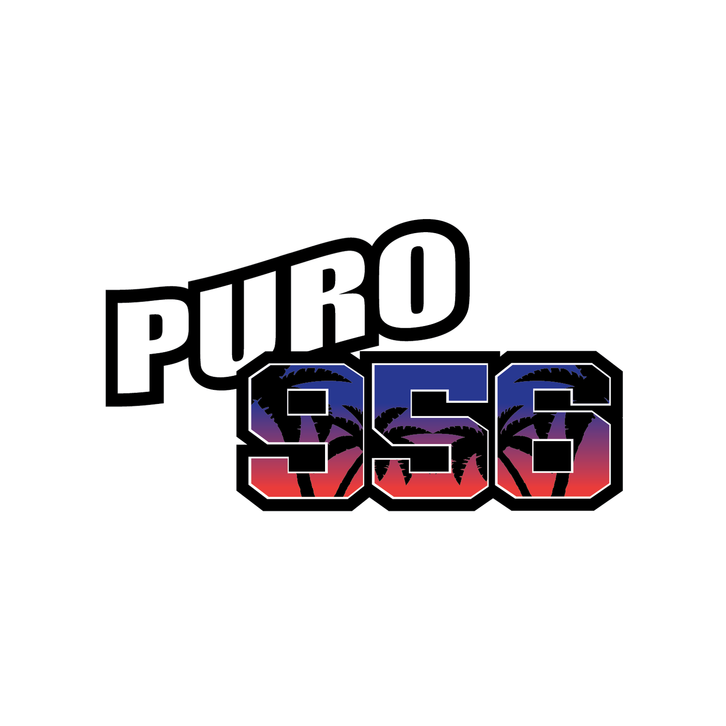 PURO 956 Violet Sunset Small Sticker