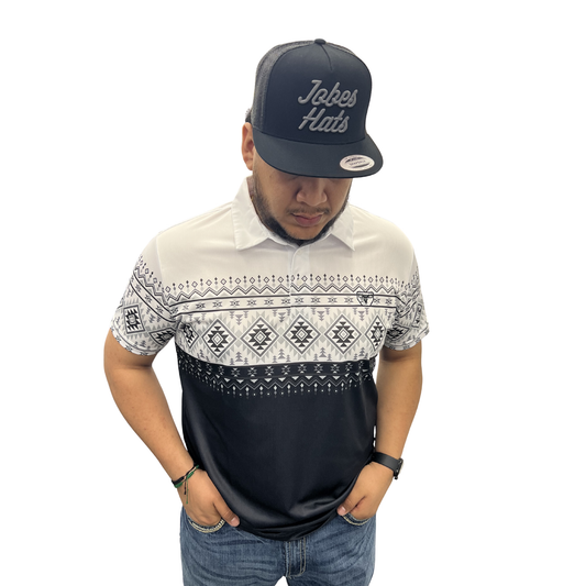 Men’s Designer Fashion Polo - Black (1448)