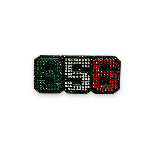 Iced MX 956 Black Hat Pin