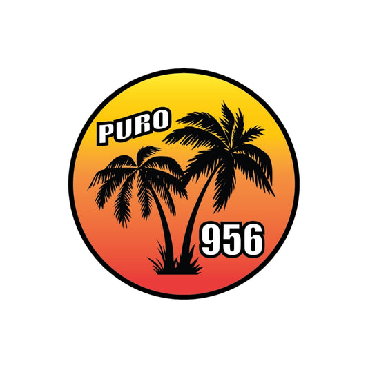 Puro 956 Sunset Circle Sticker