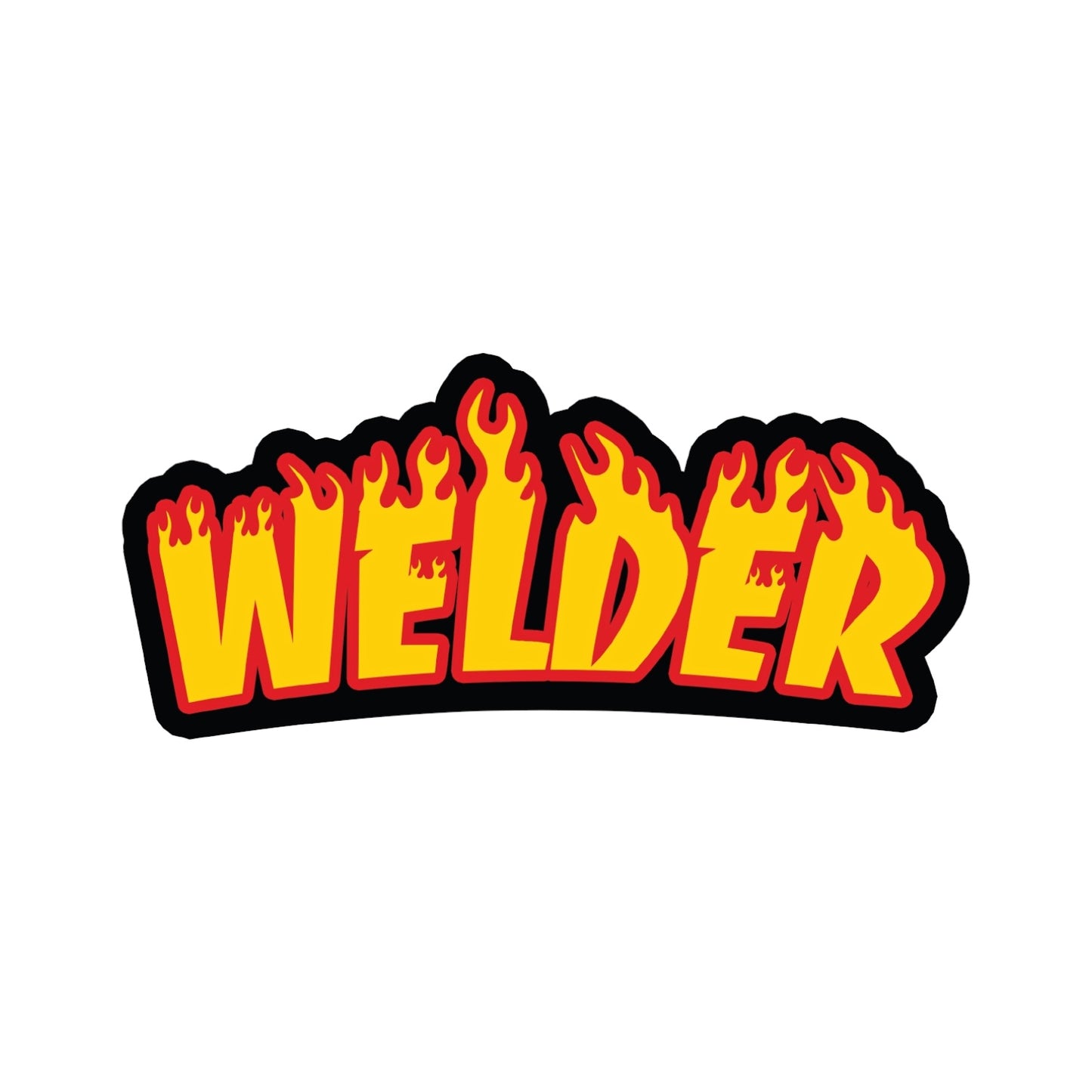 Welder Sticker