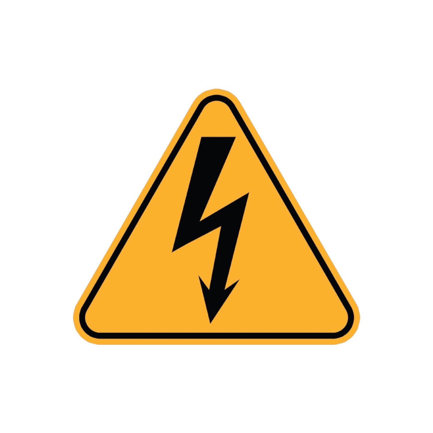 High Voltage Caution Sticker