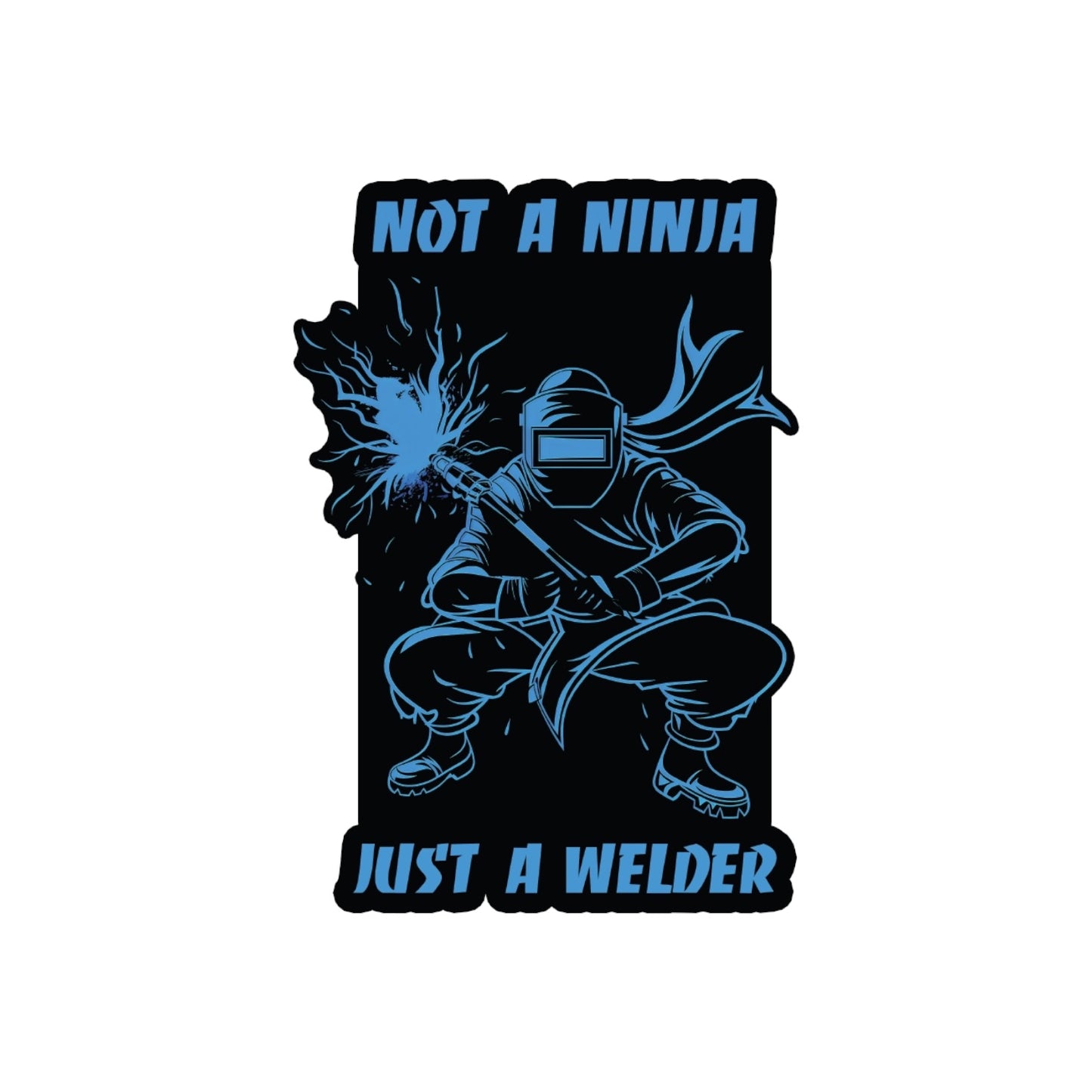 Ninja Welder Sticker