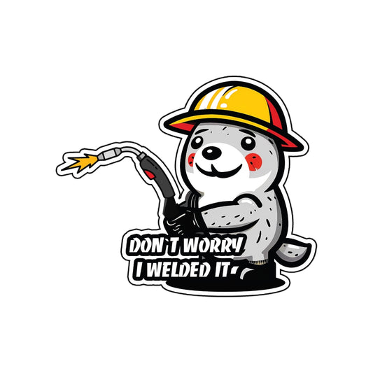 Beaver Welder Sticker