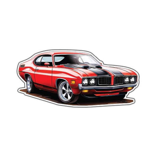 Muscle Car #9 Sticker