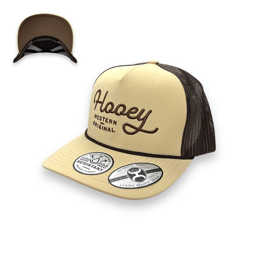 Hooey OG Hat - Tan W/Brown