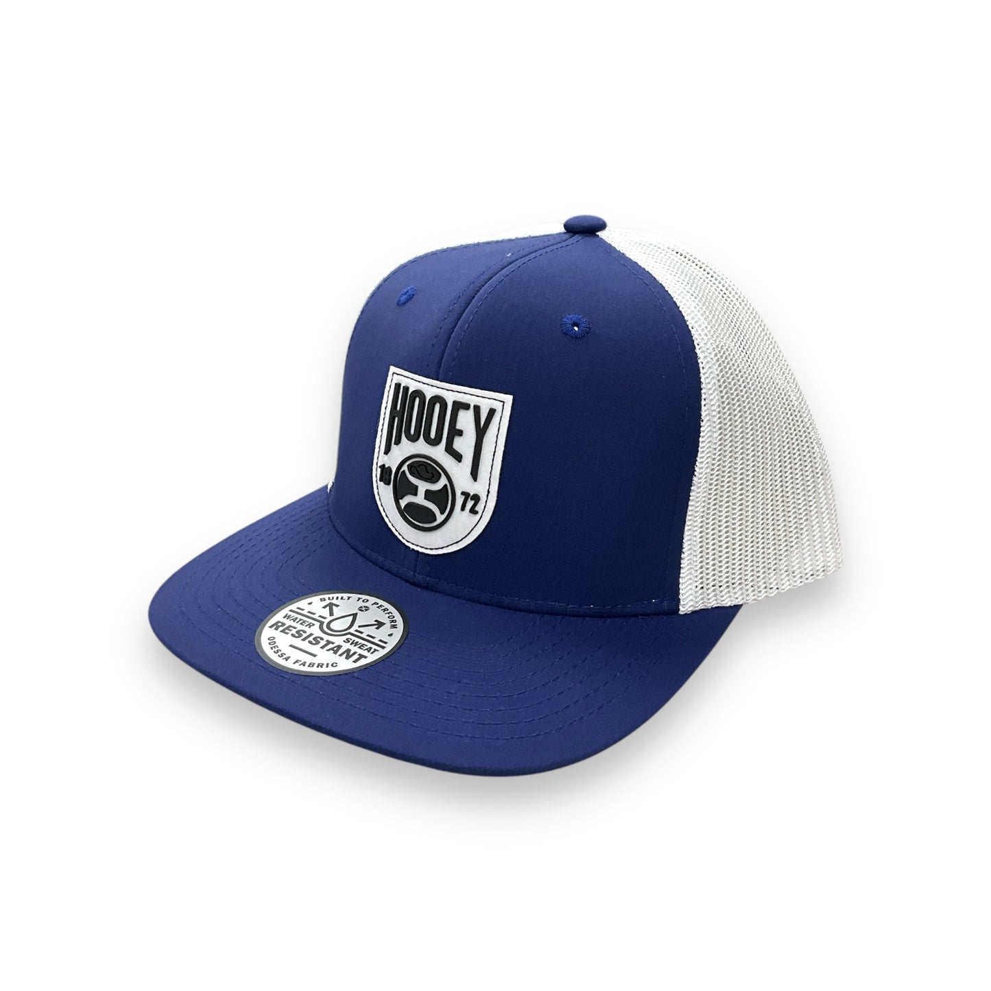 Hooey Bronx Patch Hat - Navy w/White