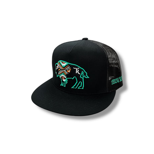 Texas Ranch Hat - Custer Turquoise Black/Black