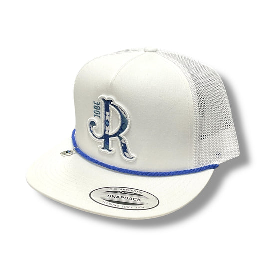 JJR Brand - Blue Aztec White Rope